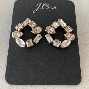 J. Crew Open Circle Earrings! Sold out!